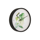 Wandklok Botanische Monstera