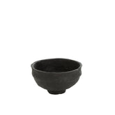 J-Line Schaal Papier Mache Zwart Large