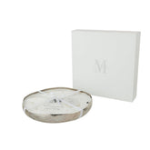 J-Line Geurkaars M-Chic Metaal Zilver X-Large
