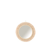J-line spiegel Mona Schelpen - lichtrose - large