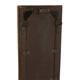 J-Line spiegel Rechthoek - hout - bruin - small