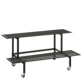 Greenrax Plantentafel - L90 x B44 x H42 cm - Metaal - Zwart