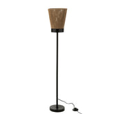 J-Line staanlamp Luna - jute - beige - large