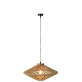 J-Line Hanglamp Ovni Ijzer/Jute Naturel Small