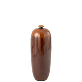 J-Line vaas Lee Blinkend - terra - bruin/oranje - medium - 75 cm hoog