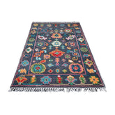 Azeri vloerkleed - 96x66 cm - HANDGEMAAKT