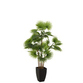 J-Line Palmboom Fan In Pot Plastiek Groen
