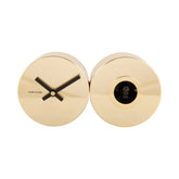 Wandklok Duo Koekoek Verguld