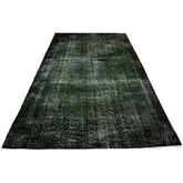 Groen vintage vloerkleed - 267x166 cm - HANDGEMAAKT