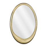 Adelin Wandspiegel - L43 x B61 cm - Gerecycled Aluminium - Goud