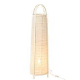 J-Line Lamp Don Katoen/Bamboe Wit