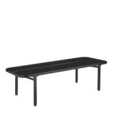 Celo Bank voor Buiten - L120 x B40 x H36 cm - Metaal - Zwart
