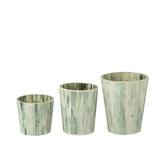J-Line geurkaars Noa Seaside Bliss - wass - lichtblauw - large - 75U