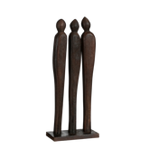 Pegara Woondecoratie - L7 x B18 x 46 cm - FSC 100% Mangohout - Bruin