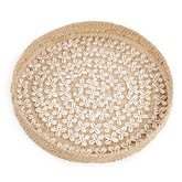 Het Costa Shell Bord - Natuurlijk Wit - M