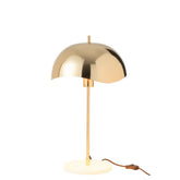 J-Line Tafellamp Metaal/Marmer Goud