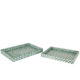 J-Line plateau Parel - azuurblauw