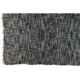 J-Line Plaid Tweed Acryl/Katoen Blauw/Wit