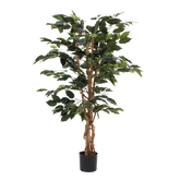 Ficus Kunstplant - H110 x Ø65 cm - Groen