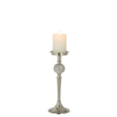 J-Line Kaarshouder - staal - zilver - small