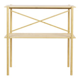 Manaus Consoletafel - Consoletafel, bamboe, naturel, 83x32x80,5 cm
