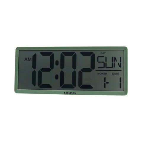 Wand-/tafelklok Retro LCD