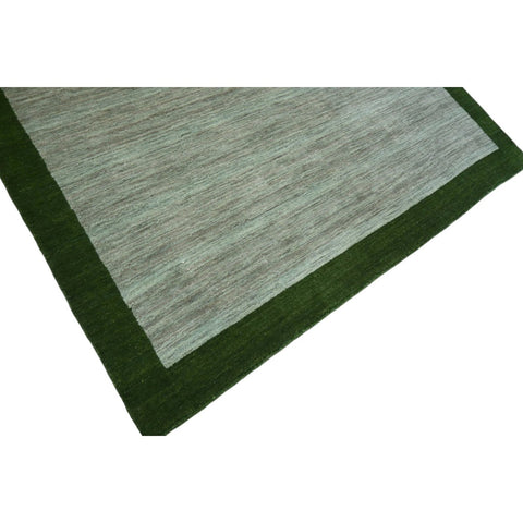 Groen vloerkleed - 176x123 cm - HANDGEMAAKT