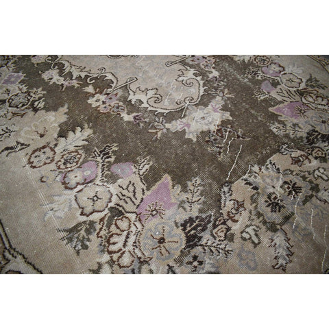 Licht vintage vloerkleed - c827