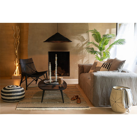 J-Line Staanlamp Takken Hout Naturel