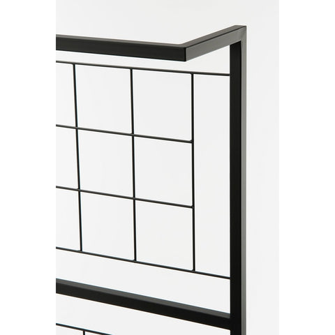Greenrax Plantenstandaard - L90 x B44 x H190 cm - Metaal - Zwart
