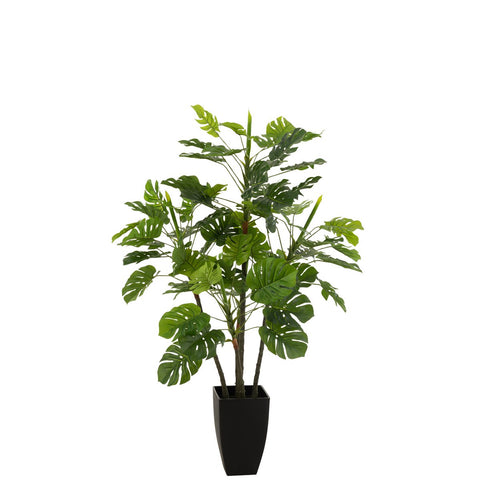 J-Line Philodendron In Pot Plastiek Groen Large