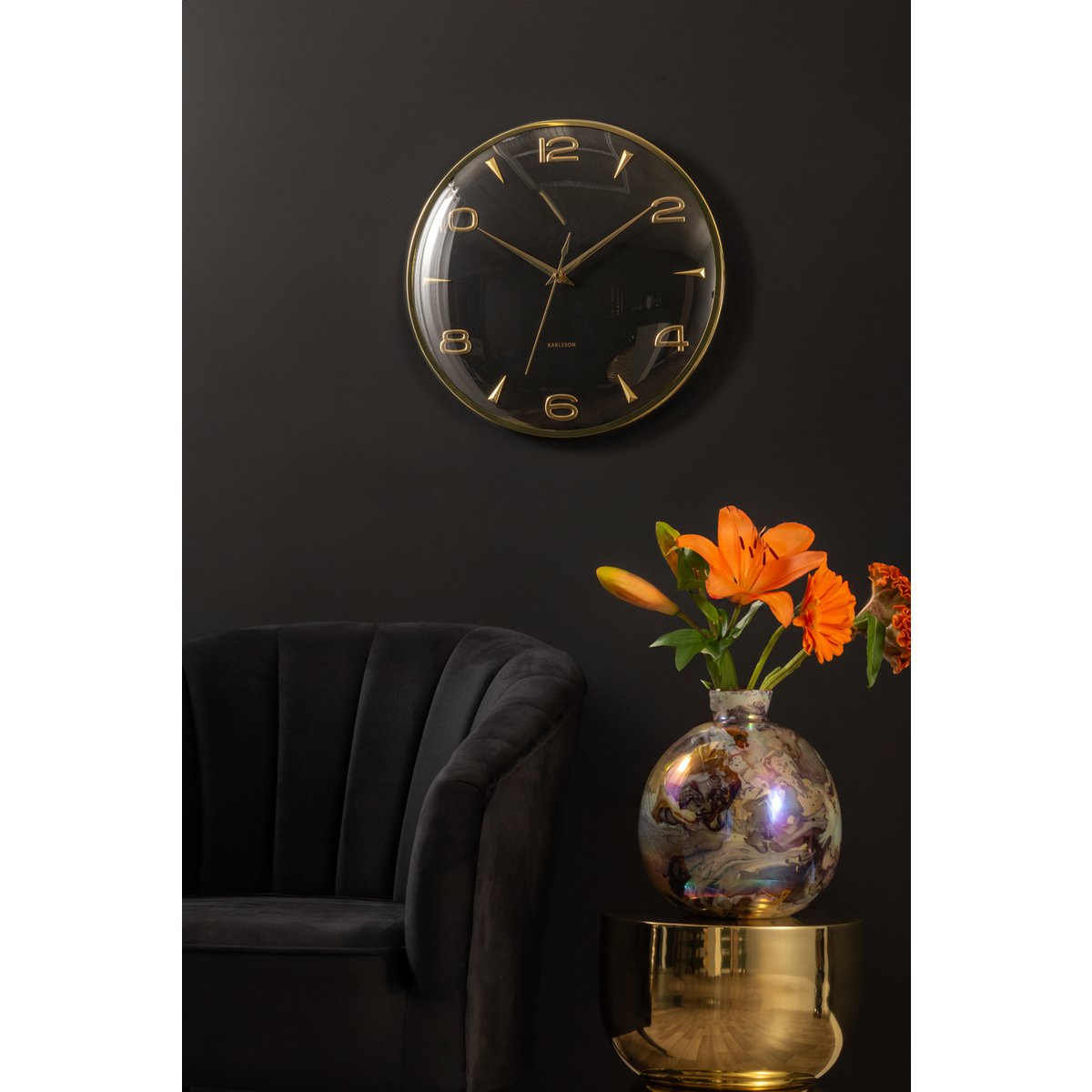Wandklok Sienna Glow