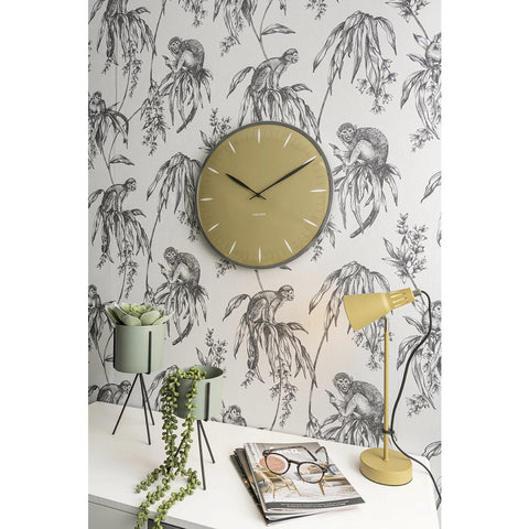 Wandklok blad