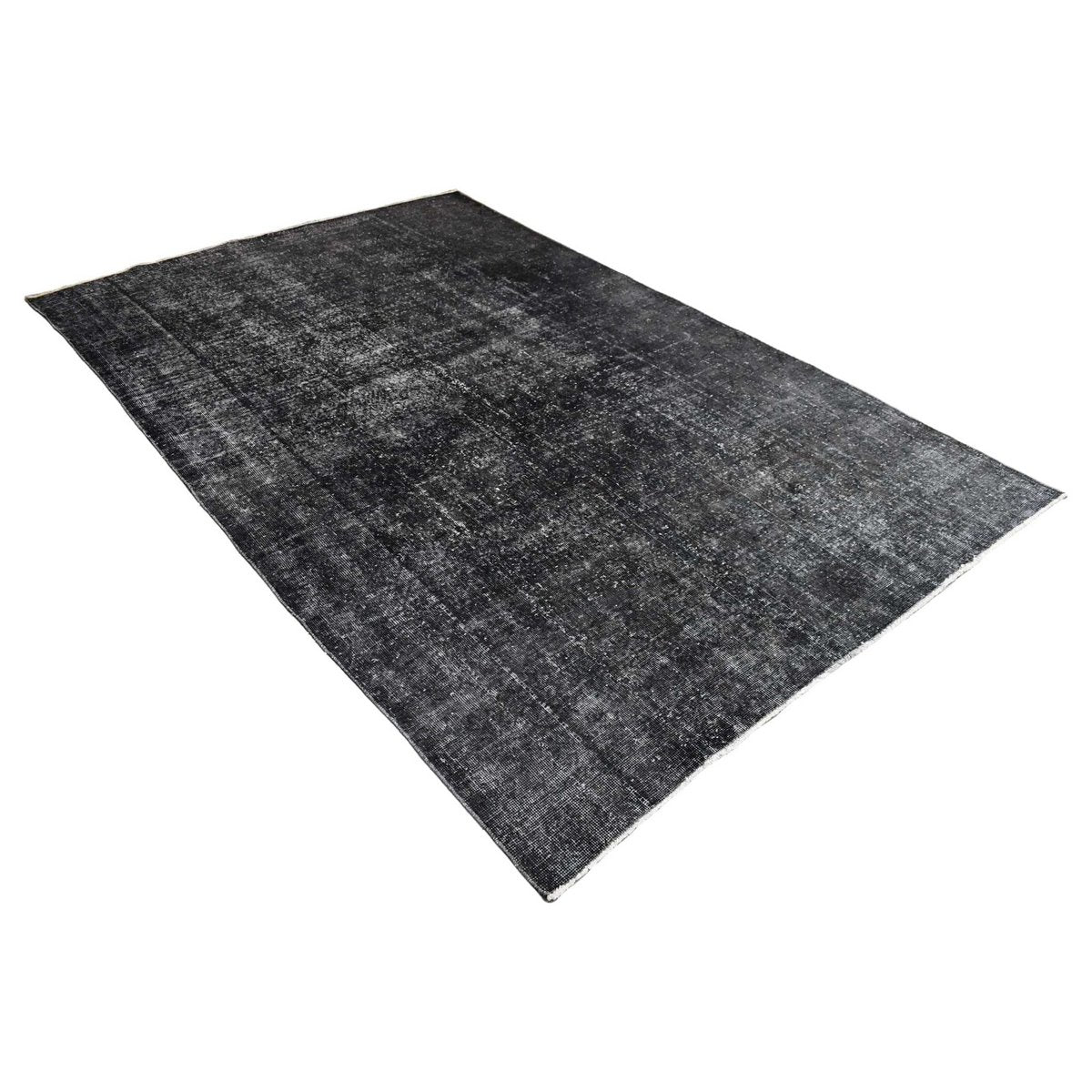 Grijs vintage vloerkleed - 300x190 cm - HANDGEMAAKT