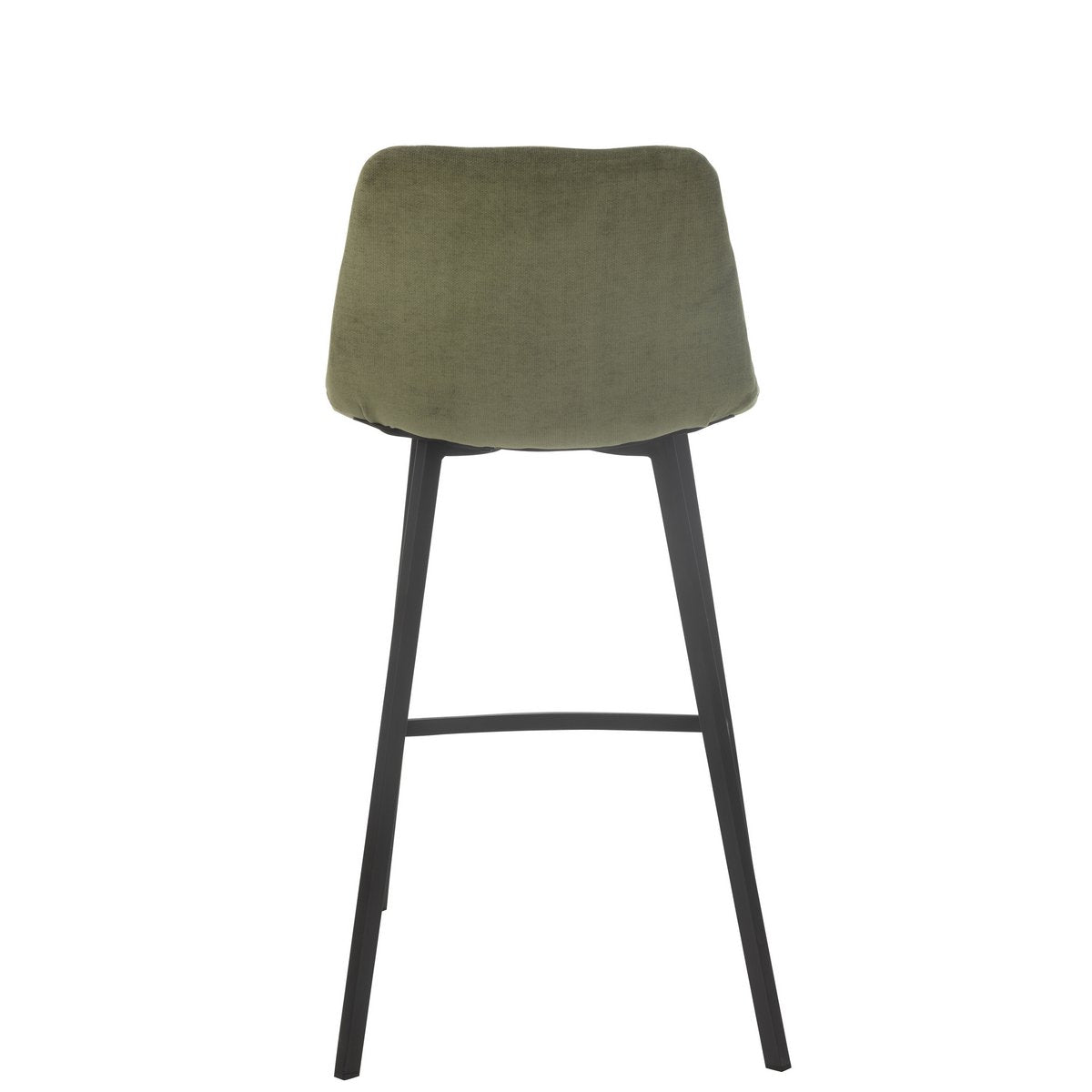 J-Line Barstoel Kent Metaal/Polyester Groen