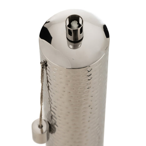 J-Line Fakkel Tiffany Stainless Steel Zilver Large