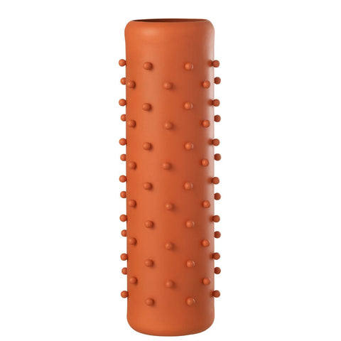 J-Line vaas Cactus - ijzer - oranje