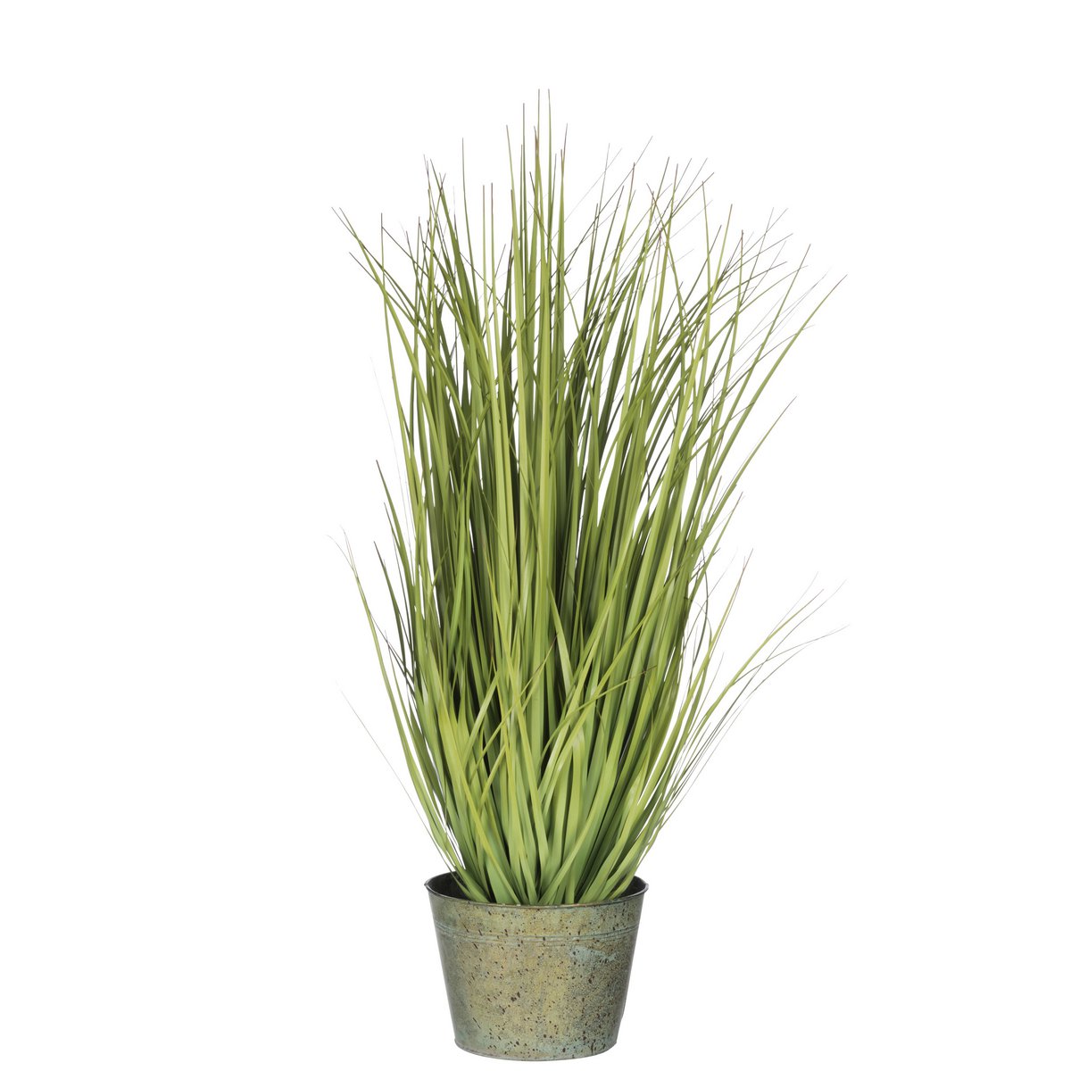 J-Line Grassen Wild In Pot Metaal Groen Plastiek Groen Large