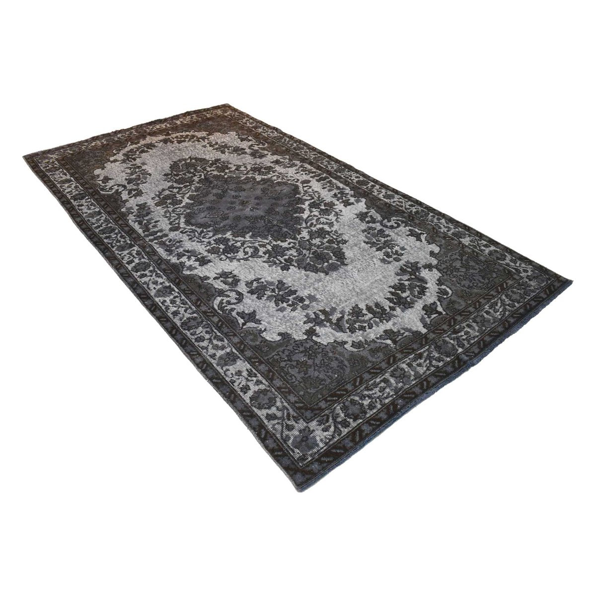 Carved vintage vloerkleed - 287x167 cm - HANDGEMAAKT