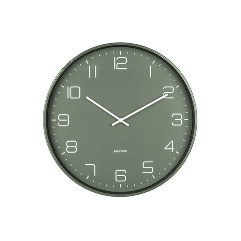 Wandklok verheven