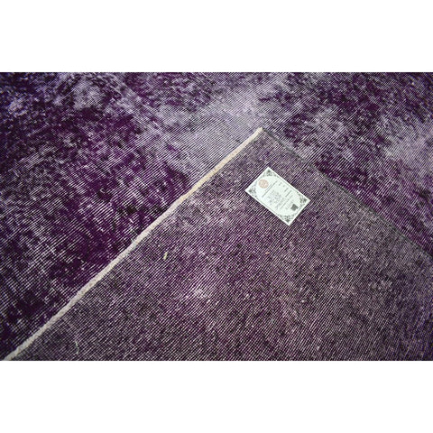 Paars vintage vloerkleed - 267x165 cm - HANDGEMAAKT
