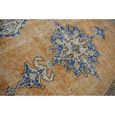 Vintage vloerkleed oranje - 274x172 cm - HANDGEMAAKT