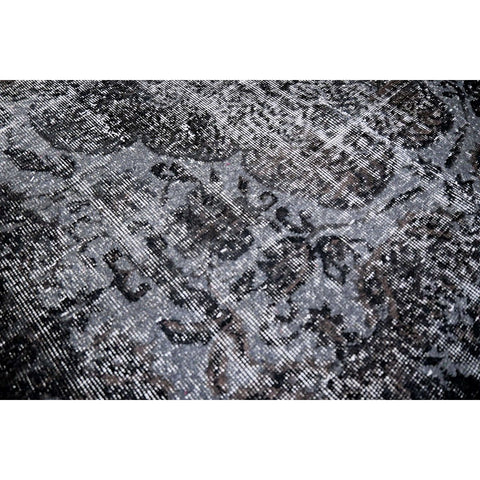 Grijs vintage vloerkleed - 276x156 cm - HANDGEMAAKT