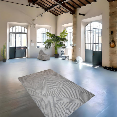 Modern vloerkleed - 238x156 cm - HANDGEMAAKT
