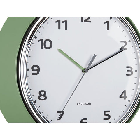 Wandklok Modern Retro