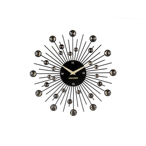 Wandklok Sunburst Medium