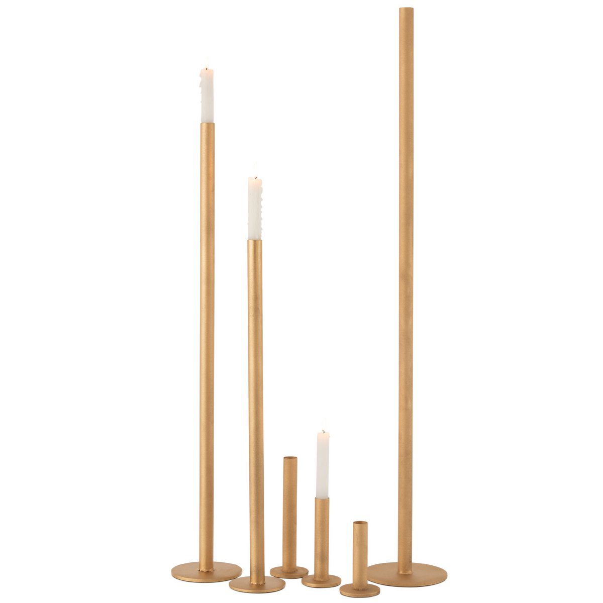 J-Line kandelaar Hoog Modern - metaal - goud