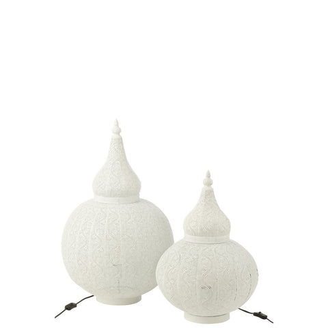 J-Line lamp Aladin - metaal - wit - large