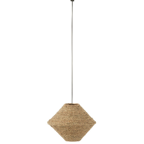 J-Line hanglamp Ufo - zeegras - naturel - small