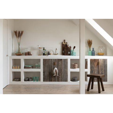 J-Line Kruk Basic Hout Bruin